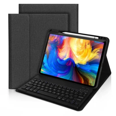 Smart Case With Bluetooth Keyboard Cover For iPad Air 11" M2 M3/Pro 11" 1-4th - Image 1 of 4