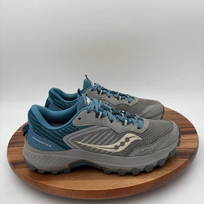 Zapatillas deportivas de trail running Saucony Excursion TR15 gris/azul talla 7 para mujer Foto 1 de 4