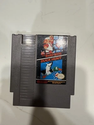 Super Mario Bros./Duck Hunt (Nintendo Entertainment System, 1988) untested - Image 1 of 3