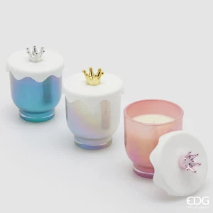 EDG Enzo De Gasperi Vela Navidad Guirnalda Ass. H 12,5 CM D 9 CM Nordic Vetiv - Imagen 1 de 5