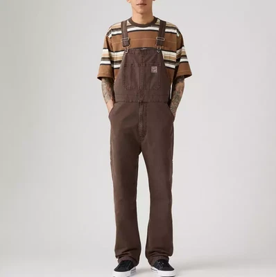 Macacão Masculino Best Seller LEVI'S Red Tab™ - Crackin Bracken - Marrom NOVO COM T - Imagem 1 de 4