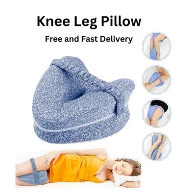 Orthopedic Pillow Leg Memory Foam Knee Pain Back Relief Sleeping Side Support