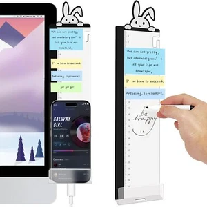Office Desk Accessories 2pcs Multifunction Computer Monitor Memo Board - Offi... - Picture 1 of 6