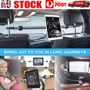 Universal Car Back Seat Holder Headrest Mounting Holder For iPad Tablet 7-11" AU - Picture 1 of 13