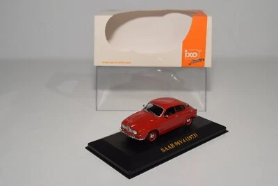 B10 1:43 IXO CIXJ000014 SAAB 96V4 96 V4 1973 ROSSO MIB - Immagine 1 di 4