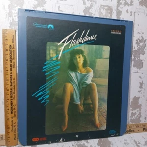 FLASHDANCE JENNIFER BEALS CED Videodisc Paramount SelectaVision Rare HTF 1983!! - Imagen 1 de 13