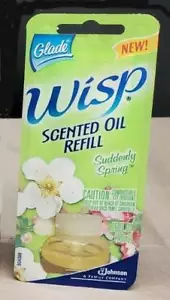 Aceite perfumado con vela sin llama Glade WISP relleno repentino fragancia aroma - Imagen 1 de 2