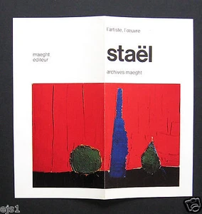 1970-'71 Ephemera from Maeght Gallery & Foundation Paris - 4 Items - Picture 1 of 12