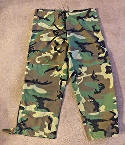 Military BDU Large Regular Pants Camo 39x32 Cold Weather Trousers #2210 - Picture 1 of 7