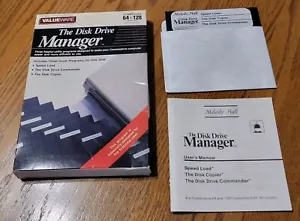 Administrador de unidades de disco y caja y manual Commodore 64 y 128 computadoras copiadora de carga rápida - Imagen 1 de 6