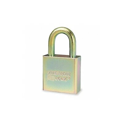 American Lock A5200GLN Padlock, Keyed Different, Standard Shackle, Rectangular - Image 1 of 3