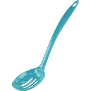 Reston Lloyd Melamine Slotted Spoon - Turquoise - Picture 1 of 1