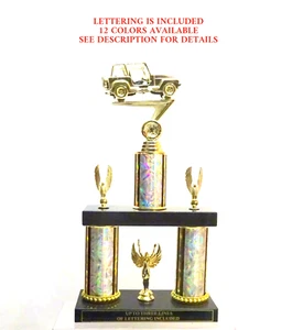 JEEP TROPHY 2 POST TROPHY JEEP SHOW AWARDS 12 FARBEN - Bild 1 von 4
