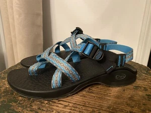 Chaco Z2 Classic Hiking Sandals Shoes Mens Size 12 Black Blue Gray - Picture 1 of 6
