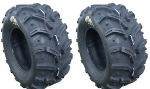 Pair 2 Deestone Swamp Witch 25x12-9 ATV Tire Set 25x12x9 D932 25-12-9 - Picture 1 of 2