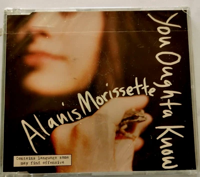 ALANIS MORISSETTE  4 TRACK MAXI CD (SEALED) YOU OUGHTA KNOW - Photo 1/2