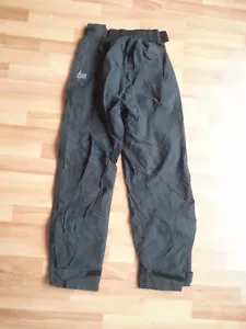 Regenhose Gr. M 40 schwarz wasserdicht winddicht atmungsaktiv - Bild 1 von 6