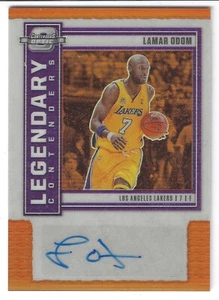 2020-21 Panini Contenders Optic Lamar Odom Legendary Orange Auto /25 SSP - Picture 1 of 2