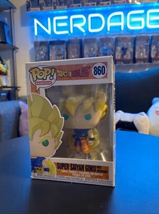Funko Pop! Vinyl: Dragon Ball - Super Saiyan Goku (First Appearance) #860 - Picture 1 of 7