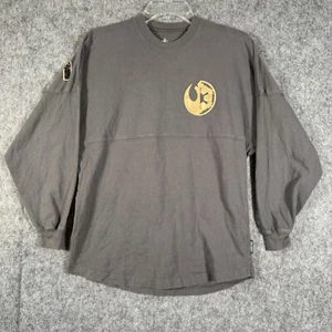 Star Wars Spirit Jersey Shirt Womens XS Disney Parks Gray Puff Galaxys Edge - Picture 1 of 10
