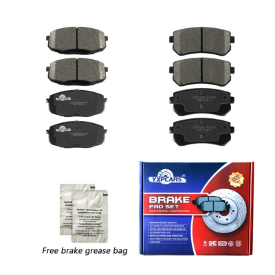 Pastillas de freno de disco delanteras y traseras de cerámica para Hyundai Elantra Kia Forte Koup Forte5 Foto 1 de 4