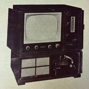 1953 RCA TV 21-T-242 244 Service Wire Schematic Repair Manual Vintage Original - Picture 1 of 2