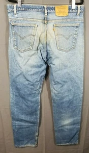 De colección Levi’s 505 38x33,5 Hecho en EE. UU. 06/93 El parche trasero afirma Hecho en EE. UU. Envejecido - Imagen 1 de 12