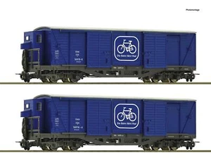 Roco 6640003 2-teiliger Set: Fahrradtransportwagen, ÖBB - H0e - Neu in OVP - Bild 1 von 1