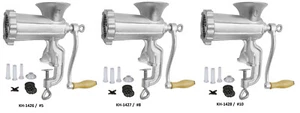 Kinghoff Manueller Fleischwolf Wurstmaschine Gusseisen Tischklemme Handkurbel - Bild 1 von 18
