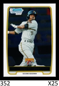 1-2012 Bowman Chrome Allen Hanson Piraten Menge verfügbar - Bild 1 von 2