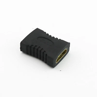 HDMI-compatible Female To Female Coupler Extender Adapter Connector HDTV 1080P - Image 1 of 4