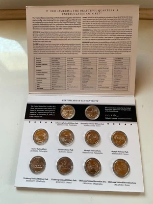 2011 AMERICA THE BEAUTIFUL P&D MINT PROOF SET - Image 1 of 4