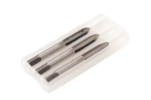 Professional Taper Plug Bottom 3pc Hand Tap Pipe Screw Thread Set: M3-M30 - Picture 1 of 5
