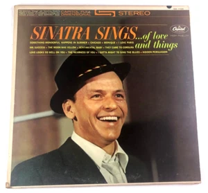 Frank Sinatra "Sinatra Sings of Love and Things" Vinyl LP Capitol SW-1729 (VG+EX - Picture 1 of 4