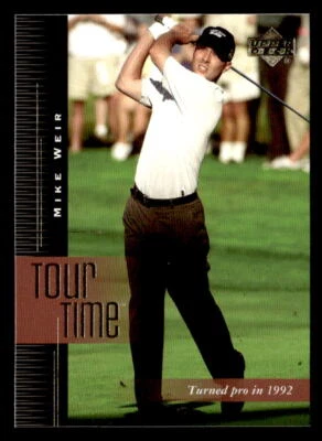 Mike Weir 2001 Upper Deck Golf Tour Time Card #192 - Image 1 of 2