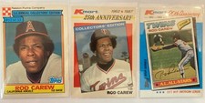 1982 1987 Topps Kmart Rod Carew Minnesota Twins & Ralston Purina Card