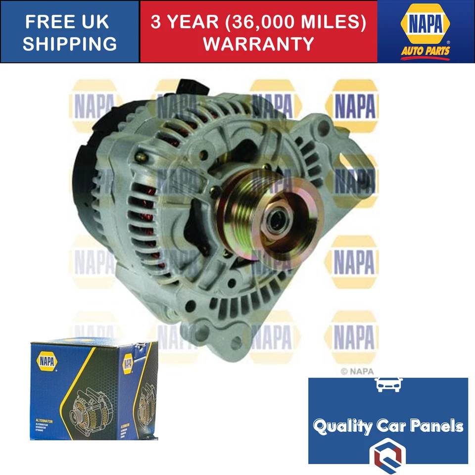 For VW Golf 1991-1999 1.9 Napa Alternator NAL1704 - Image 1 of 1