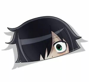 Tomoko Kuroki | WataMote | Peeker - Peek - Anime Vinyl Stickers - Picture 1 of 1