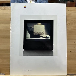 Apple First Quarter Report 1985 - Vintage - Photo 1/12