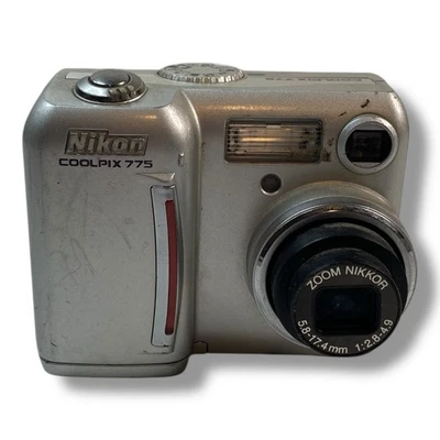 Nikon COOLPIX 775 2.1MP Zoom Digital Camera For Parts System Error - Image 1 of 4