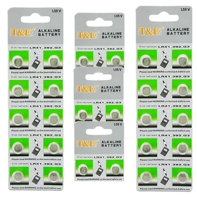 LR44 battery batteries  LR44, LR41, LR1130, LR43, LR754, LR721 1.5v - Image 1 of 4