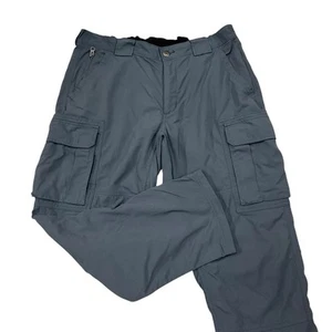 Duluth Trading Dry on the Fly Cargohose Herren Large LX28" Schrittlänge blau Outdoor - Bild 1 von 9