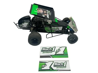 Team Associated RC10GT Converted Elec. Sprint Car Roller W Upgrades #15670 - Image 1 of 4