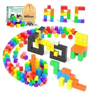 54 PCS Magnetic Blocks, Magnetic Building Blocks for Toddlers 3+, Montessori - Picture 1 of 7