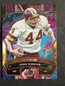 2024 Topps Resurgence - Rifrattore ammortizzatore John Riggins #100 blu cielo e rosa - Foto 1 di 3