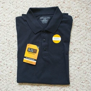 5.11 Tactical Professional Kurzarm Poloshirt Herren 2XL Schwarz Neu - Bild 1 von 8