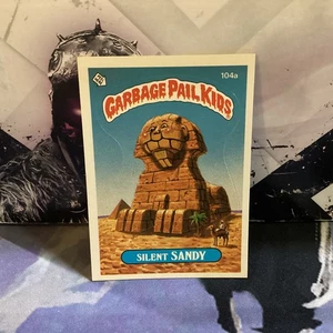 Garbage Pail Kids Silent Sandy 104a - Picture 1 of 2