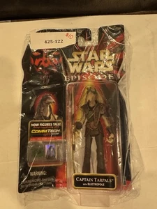 Hasbro Star Wars Episode 1 Captain Tarpals Actionfigur Commtech Hasbro 1998 - Bild 1 von 2