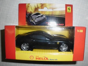 Ferrari 599 GTB Fiorano Shell Helix 1:38 schwarz OVP - Bild 1 von 1