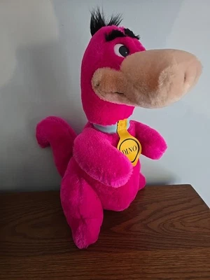 Juguete de peluche Hanna-Barbera Dino - Picapiedra vintage - 1988 Foto 1 de 4